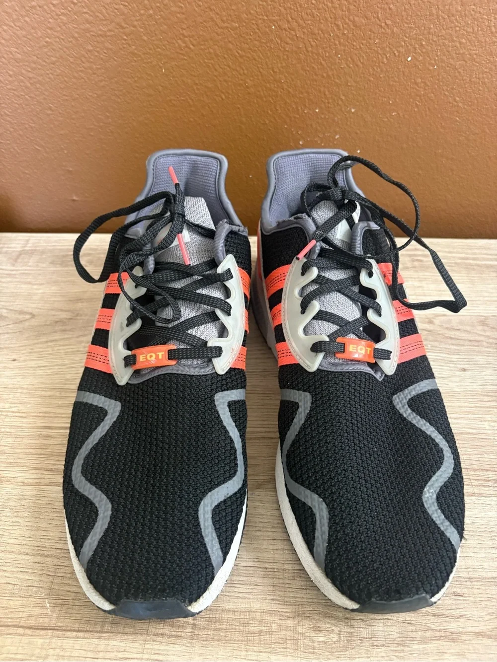Adidas EQT Cushion ADV Turbo Core Black Running Shoes, Men’s 11.5 AH2231